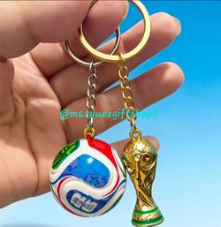 Adidas Mini World Cup Keychain Set