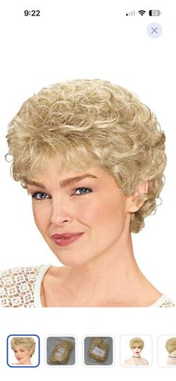 Blonde wig