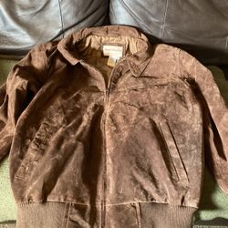 Men’s Suede Leather Jacket