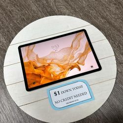Samsung Galaxy Tab S8 Tablet - Pay $1 today and pay the rest later -