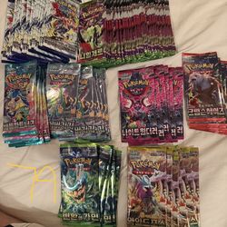Pokemon Korean Packs