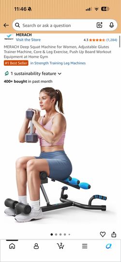 MERACH Deep Squat Machine