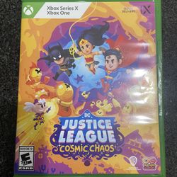 NEW - XBOX ONE/X - DC's Justice League: Cosmic Chaos (Xbox Series X & Xbox One)