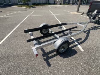 2024 magic tilt single jet ski trailer aluminum brand new condition