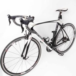 Carbon Fiber Road Bike  + Beetle Bag + Front & Rear Light 