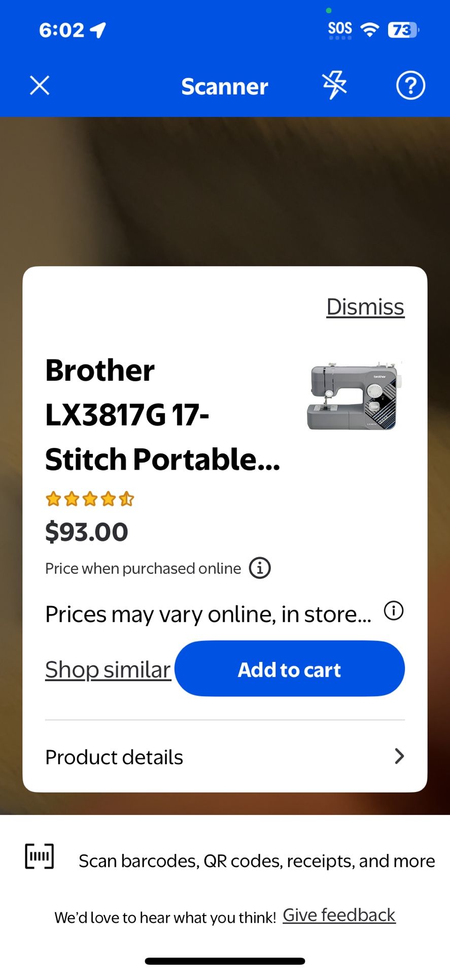 Brand New Sewing Machine
