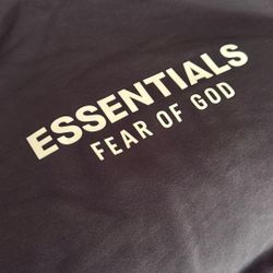 Essentials Hoodie Black