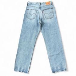 Levis '94 Baggy Womens straight leg light wash Jeans