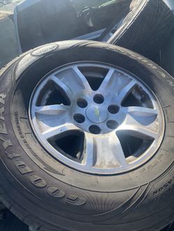 Chevy Silverado Tahoe rims wheels