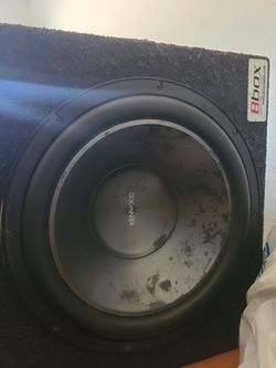 10" Kenwood Sub in Box
