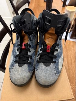 Jordan 6 washed denim size 12