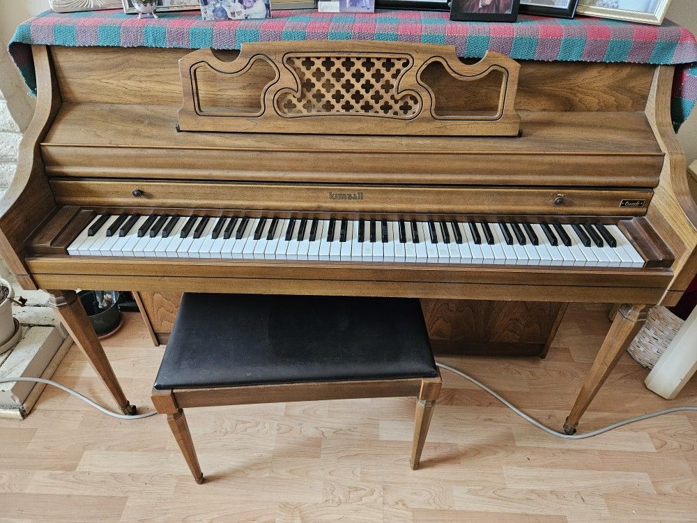 FREE Piano with bench