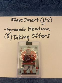 FERNANDO MENDOZA (1/2) RARE INSERT