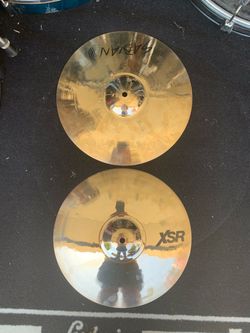 Sabian XSR Series 14” Hi Hat Drum Cymbals NEW Retails for $349