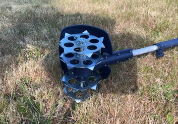 Power drill tiller