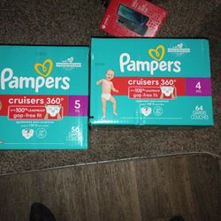 Pampers Size 4 And 5 Retails For $44.99 Each