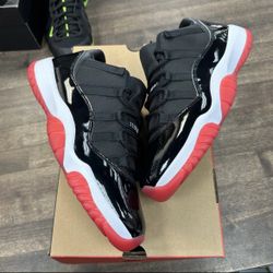 NEW SIZE 11 MENS Jordan 11 Low 'Bred' 2025