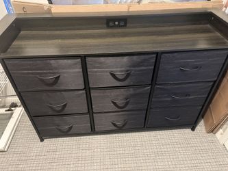 Dresser With Charging Station