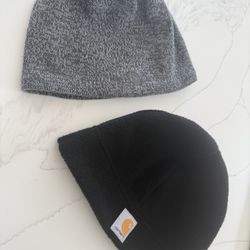 Two Beanie Set. Carhartt And North Face.