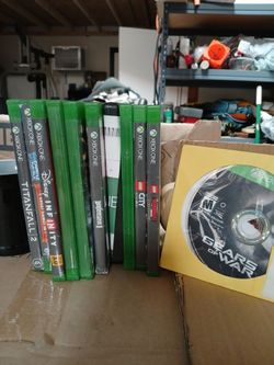XBoxOne games (11 games)