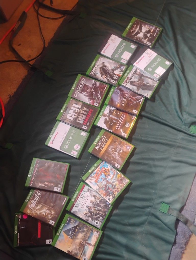 Xbox One Game Lot Of 17 Games