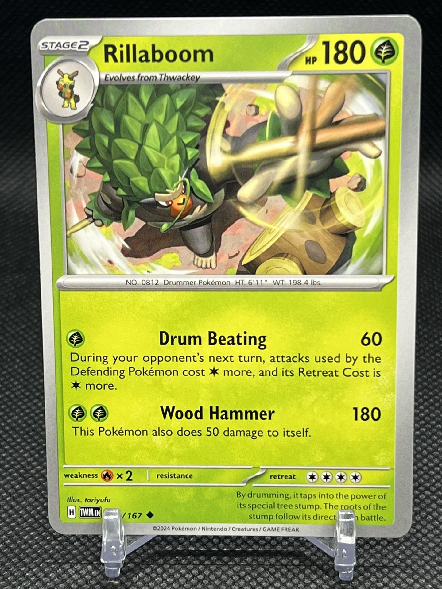 Pokmon TCG Rillaboom 016/167 Non Holo Near Mint for Sale in Boca Raton, FL  - OfferUp