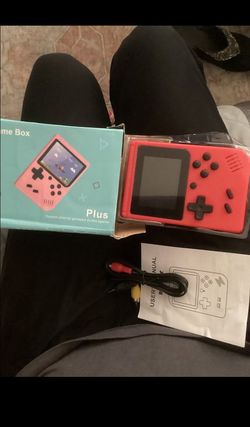 Game Box Plus Handheld Retro Game Console Red