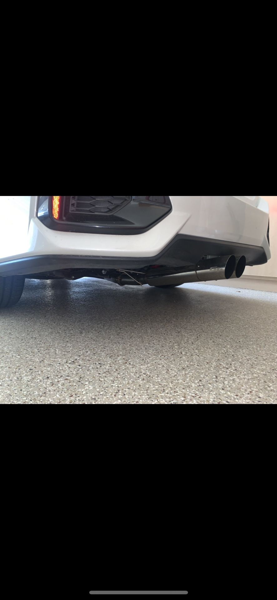 Greddy ddr exhaust for 10th gen civic si sedan only