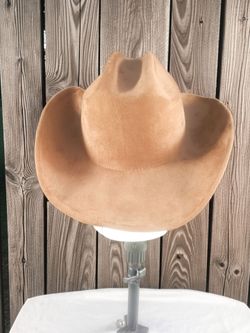 Tan Suede Cowboy Hat