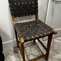 Set of four counter stools