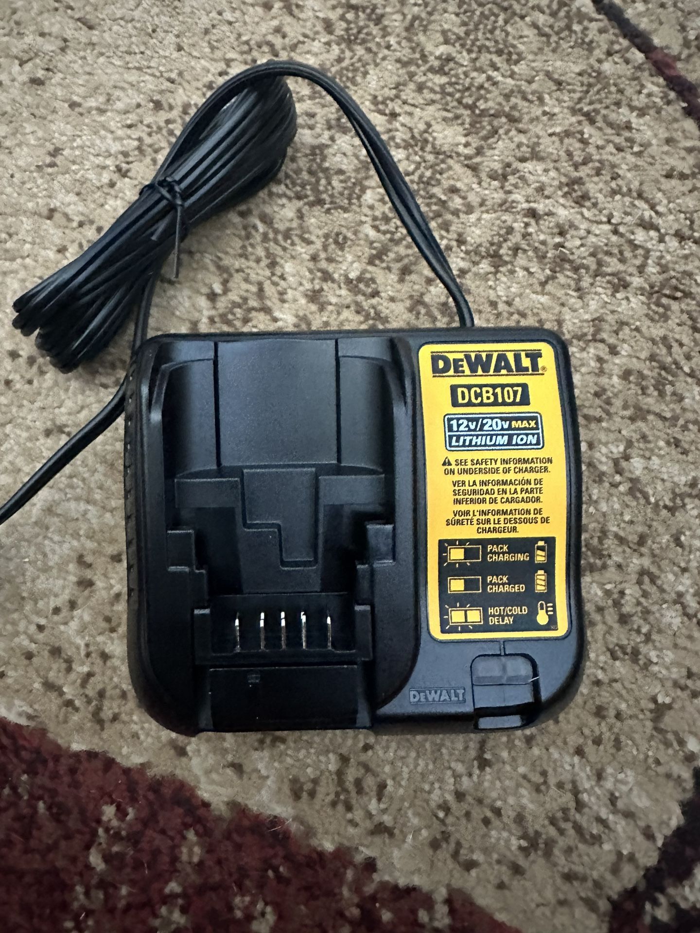 BRAND NEW DEWALT 12V TO 20 VOLT LITHIUM ION CHARGER ONLY $30