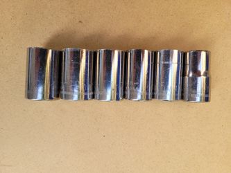 Craftsman sockets set 1/2 drive. 14,15,16,17,18,19 mm