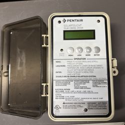 Pentair Solar Touch Pool Solar Controller 