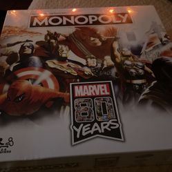 Marvel Hero Monopoly Game Sealed 