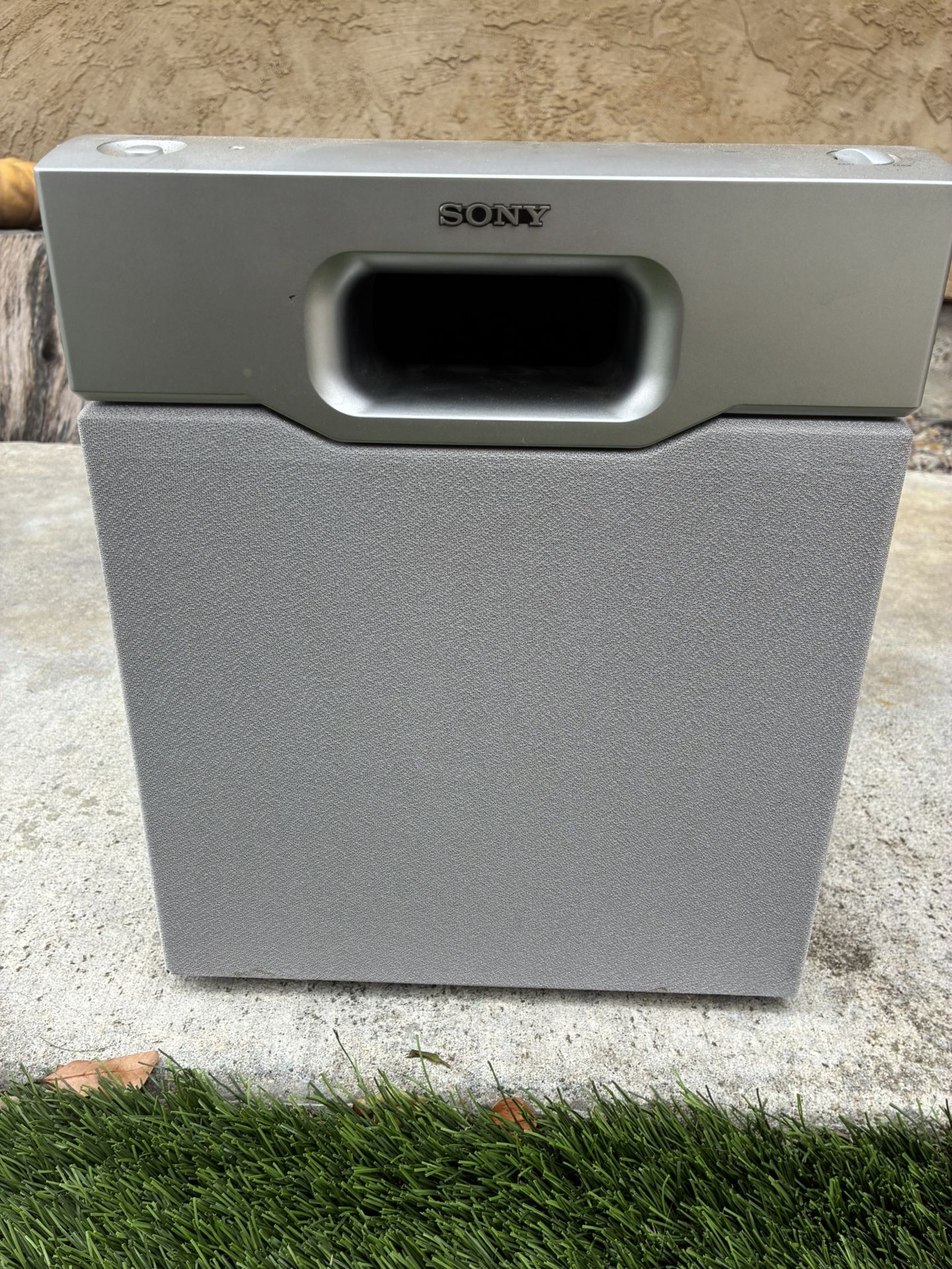 Vintage Sony satellite speaker subwoofer