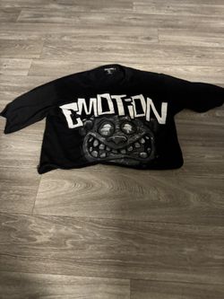 Mixed Emotion Cropped Tee Size Small