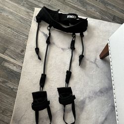  Vertical Jumping Trainer Jump Resistance Bands System Horizontal Leaping Fitness