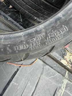 180/55 ZR17 Rear Motorcycle Tire