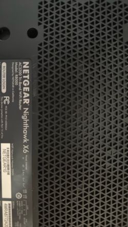 NETGEAR Nighthawk X6 model R8000
