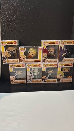Assorted MHA funko pops