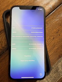 “Cricket Wireless Locked” IPhone 12 64Gig
