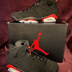Jordan 6 Infrareds Size 12.5