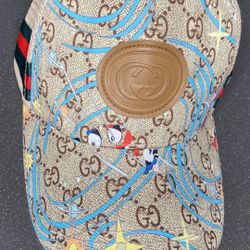 Gucci GG Logo Denim Baseball Hat Limited Edition
