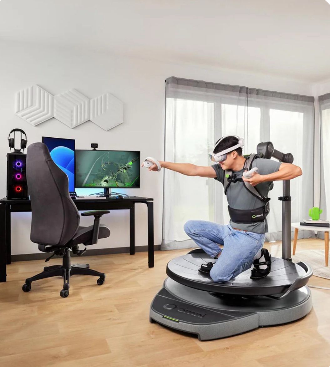 Omni One Treadmill VR Headset Game