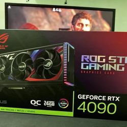 Asus ROG Strix GeForce RTX 4090 OC Edition Gaming Graphics Card 