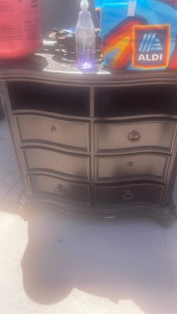 Brown dresser