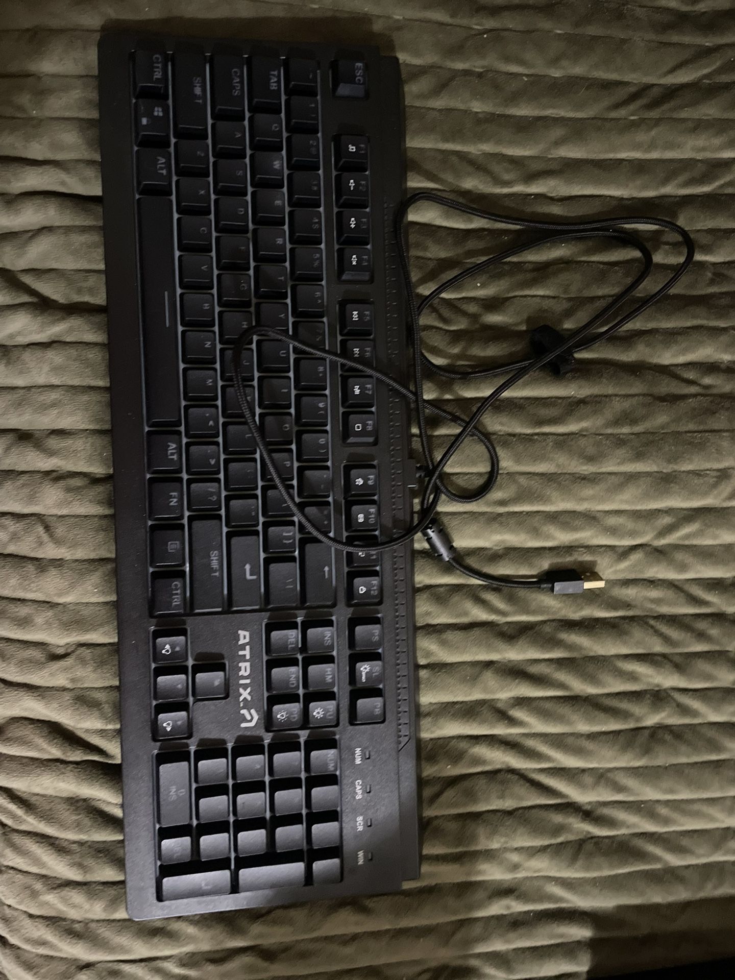 Usb Keyboard With RGB Lights