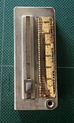 Calorie Counter Key Chain - Vintage