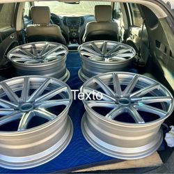 Powder coating and sandblasting