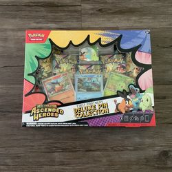 Mega evolution Ascended Heroes Pin Collection Box
